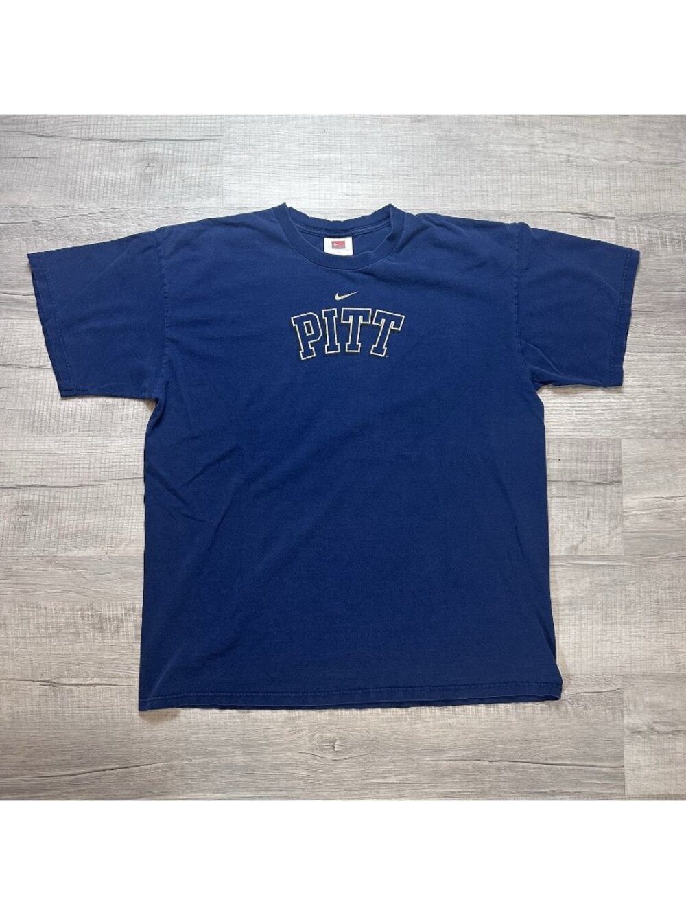 Vintage Y2K Nike University Of Pittsburgh Panthers Center Swoosh Men’s Tee XL